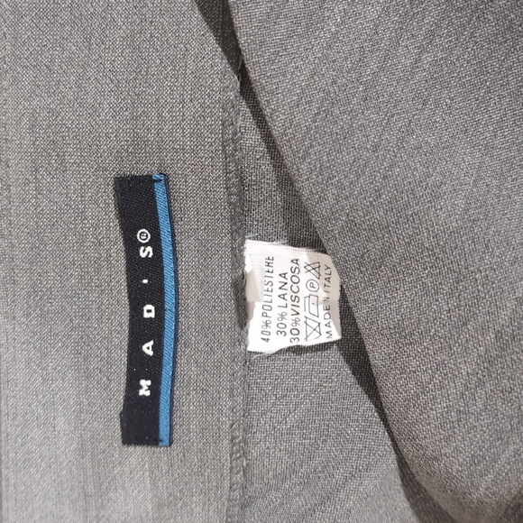 Mad's Grey Wool Blend Pencil Skirt - Picture 4 of 6